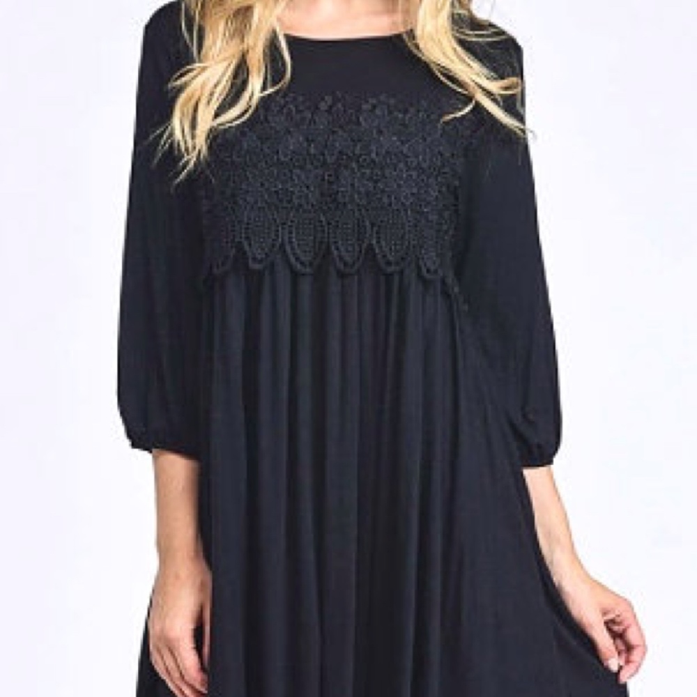 NWT Hopely Lace Bodice Dress